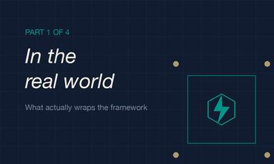 FastAPI alone is a 30-line tutorial. What makes it a service is everything that wraps the framework.