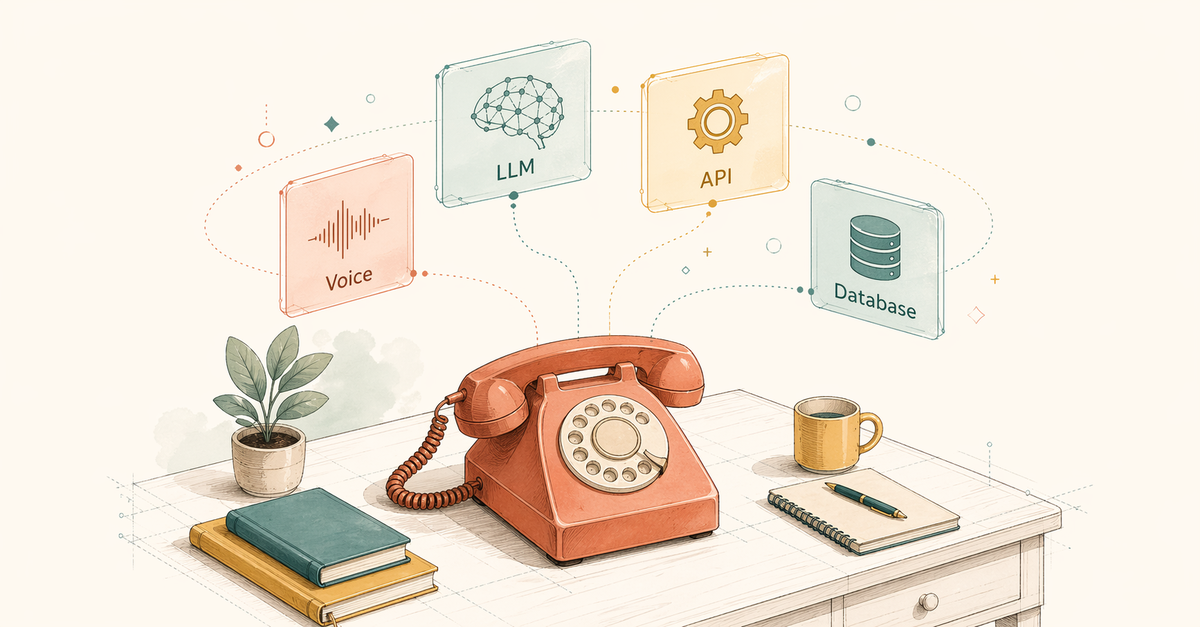 I put a voice agent on the phone for a Pilates studio